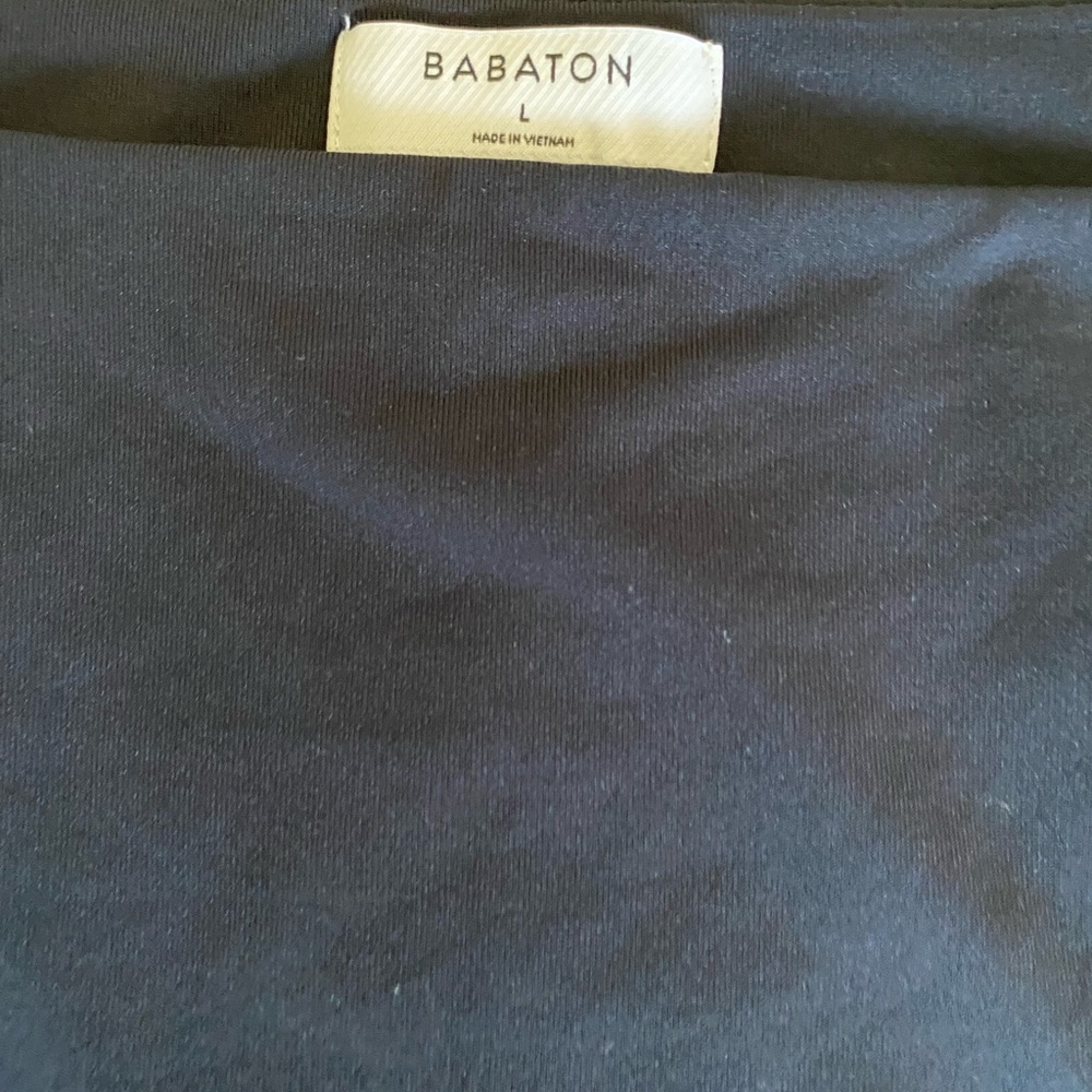 Aritizia Babaton Black Contour Long Sleeve Bodysuit Size L - Picture 4 of 4
